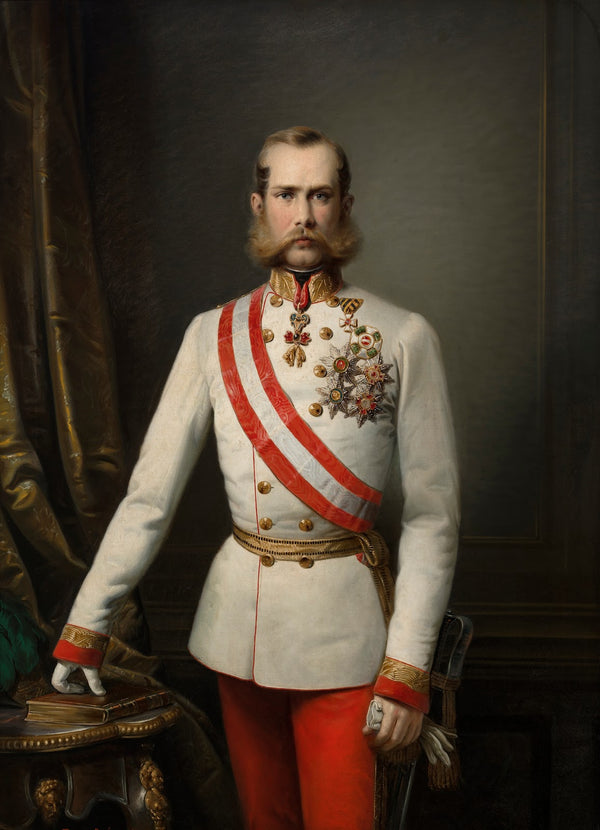 Portrait of Franz Joseph I 1862