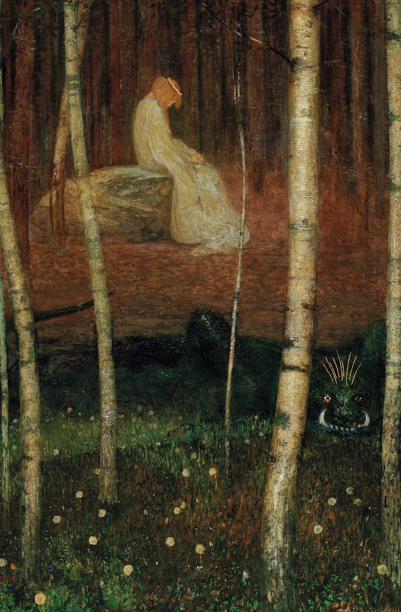 Prinzessin und Lindwurm 1900