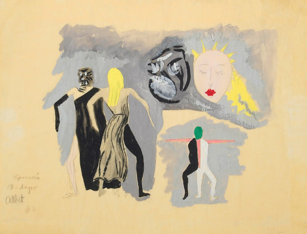 Diseño para el ballet Umbral 1938