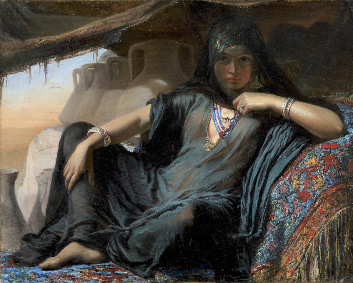 An Egyptian Pot Seller at Gizeh 1899