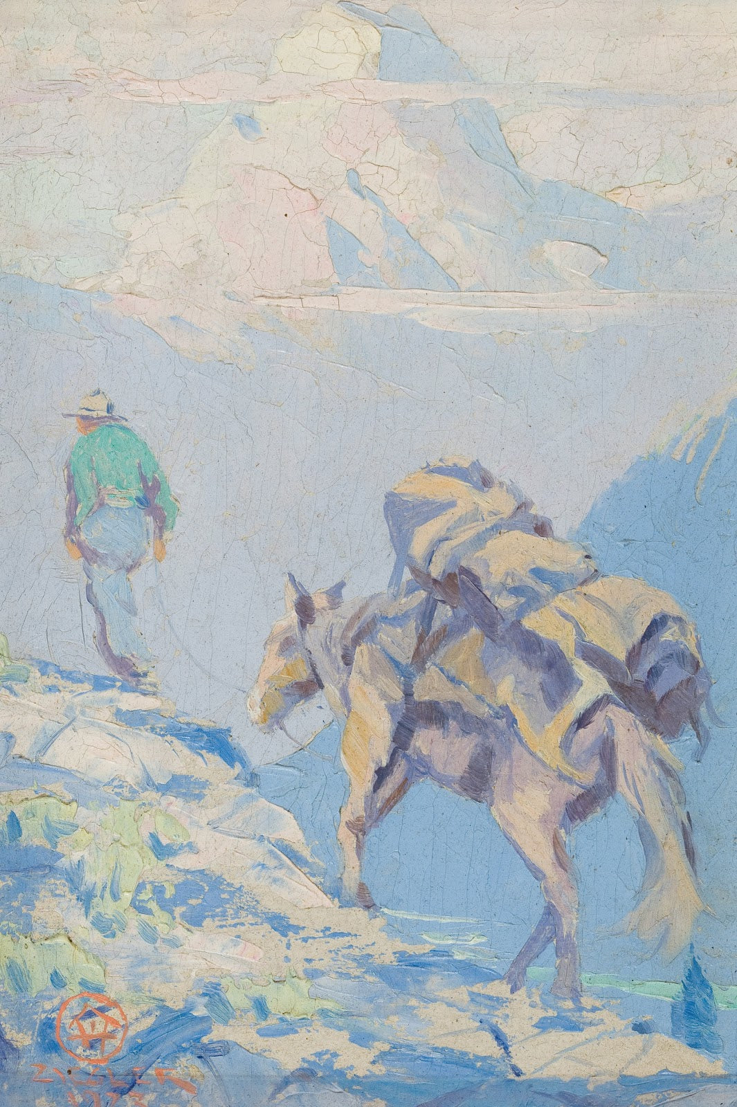 On the Trail Alaska 1923