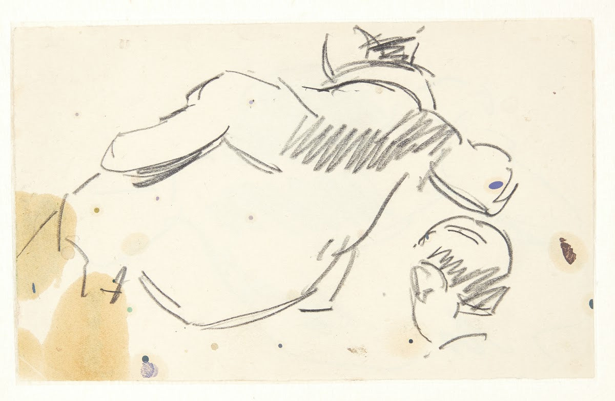 Figurstudie til Langelinie billedet