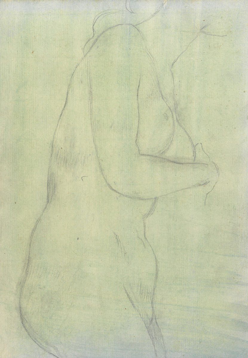 Sketch of a Female Nude Resembling the Medici Venus 177475