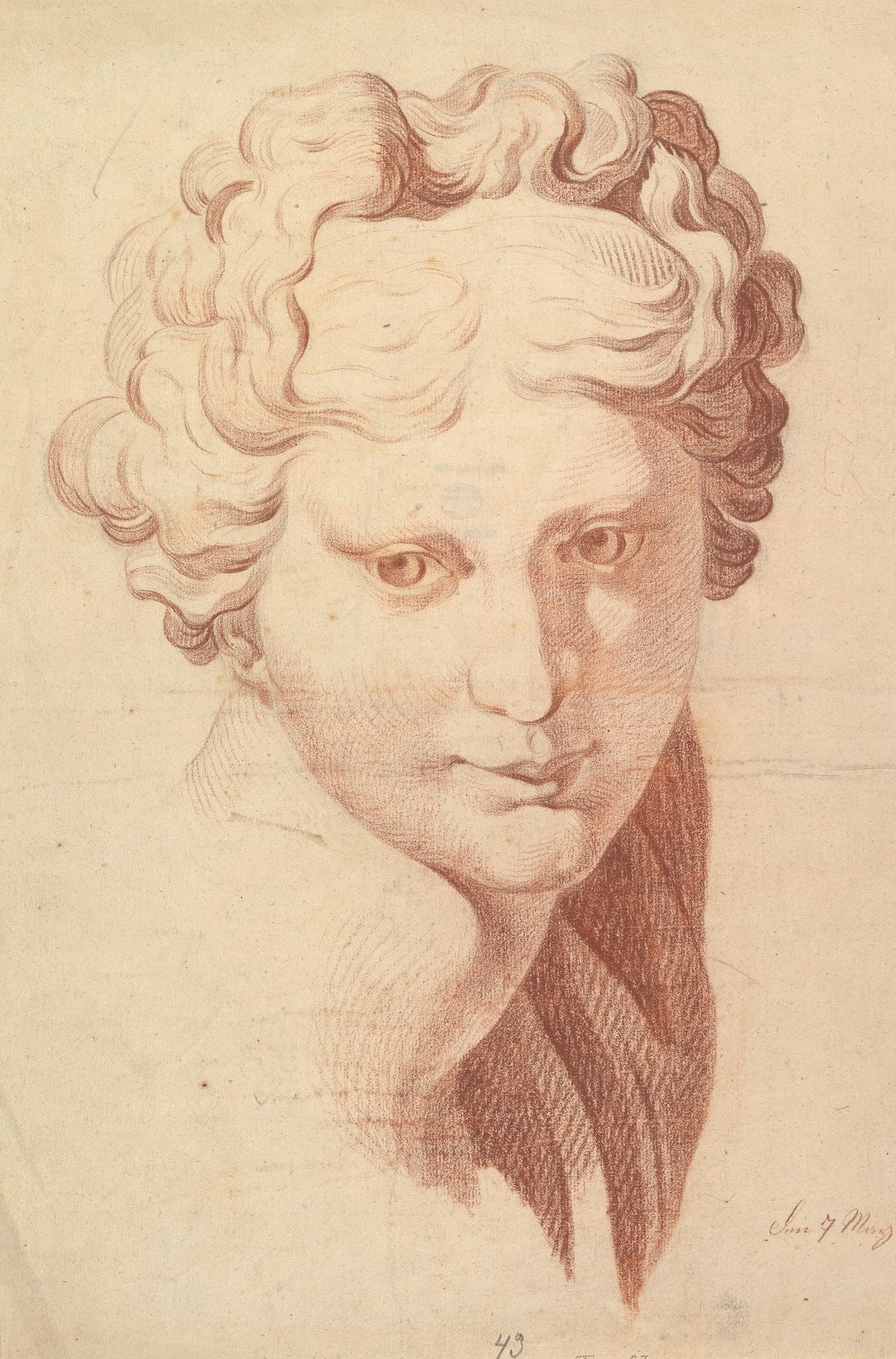 Idealized Female Head Copied after the Antique late 18thearly 19th century