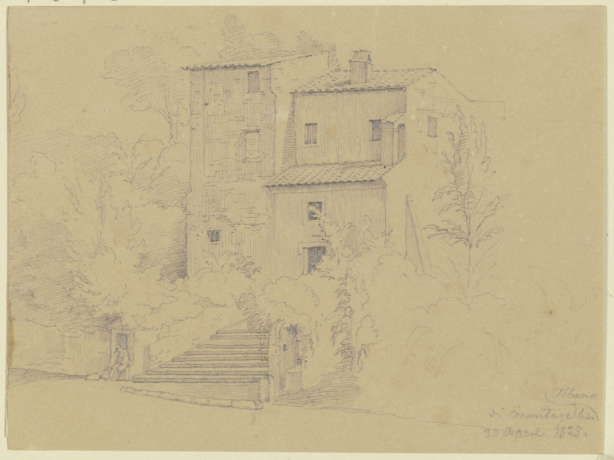 Die Eremitage bei Albano 1825
