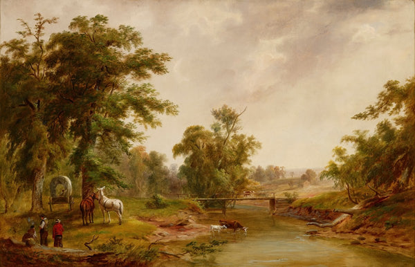 Scene in Indianapolis 1860s