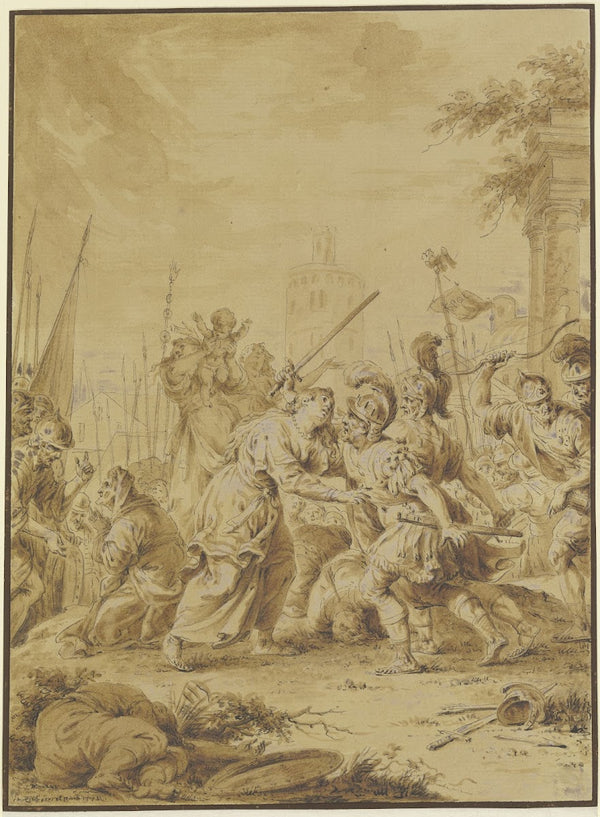 Die Versöhnung der Sabiner und Römer 1778