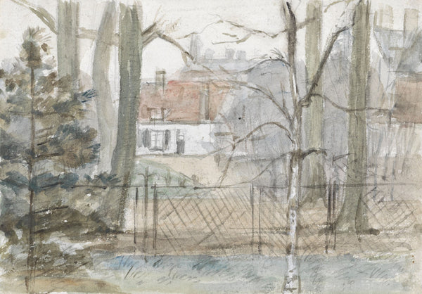 Buitenhuis en tuin 1834   1911