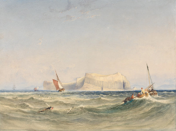 Shipping off Staffa 1842