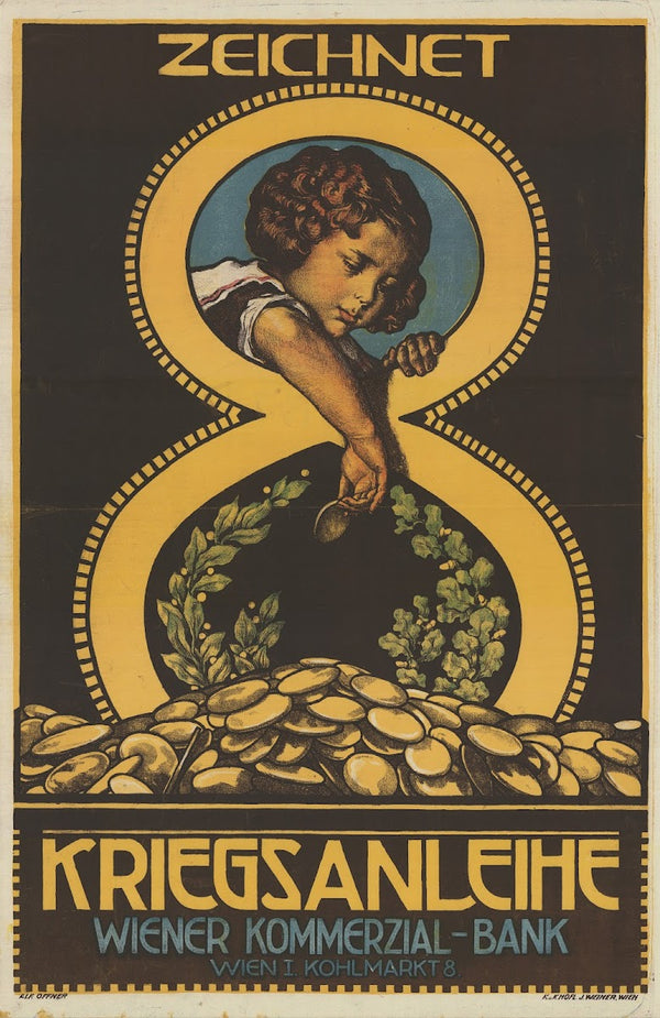 Zeichnet 8 Kriegsanleihe 1918