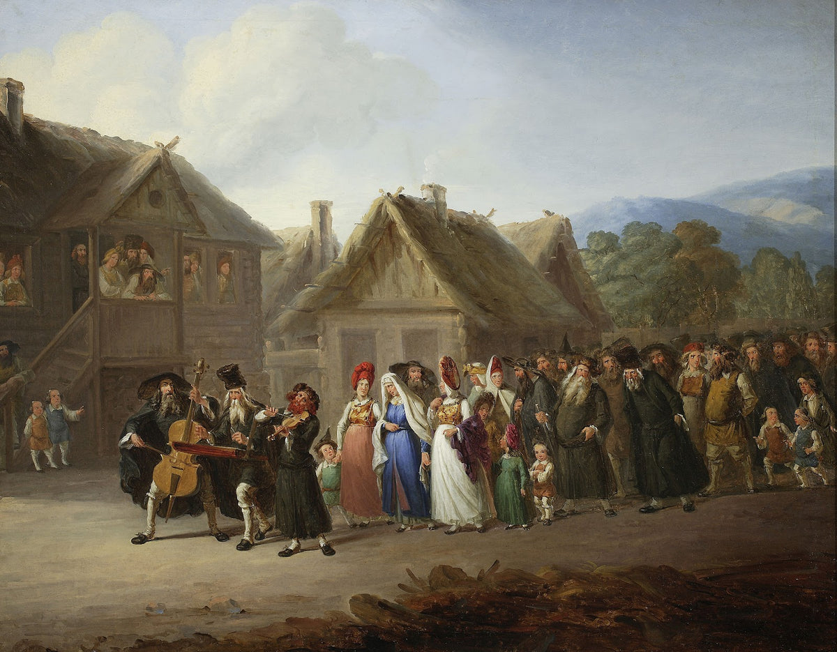 Jewish wedding 1858