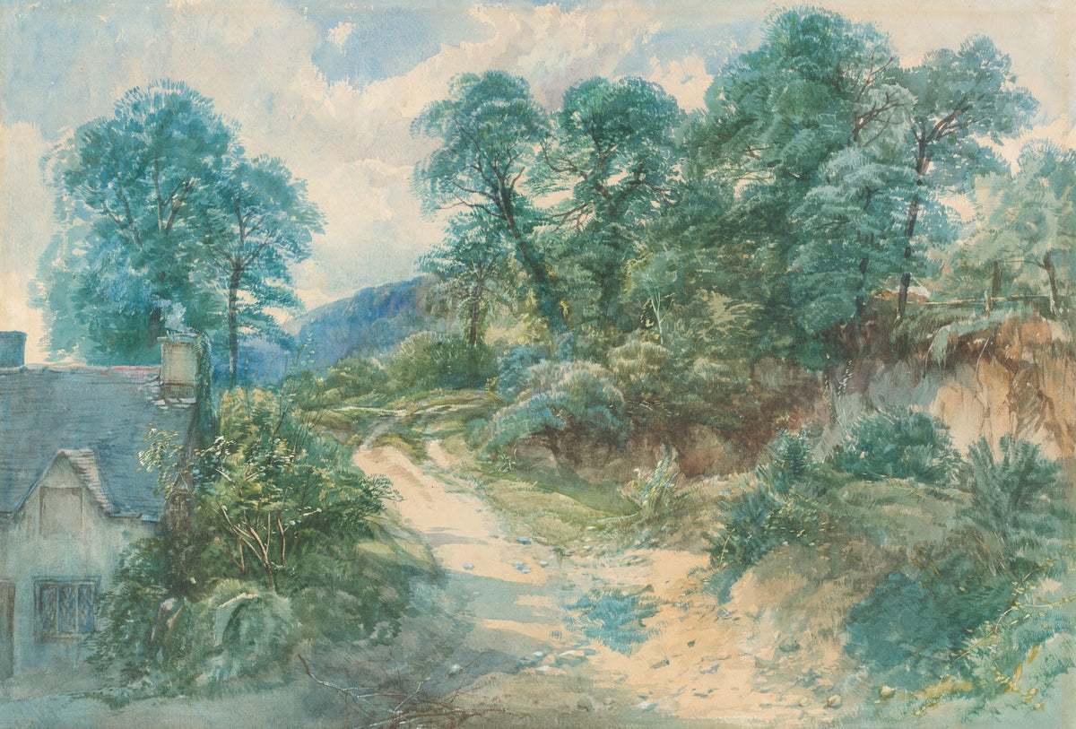 A Country Lane c 1850