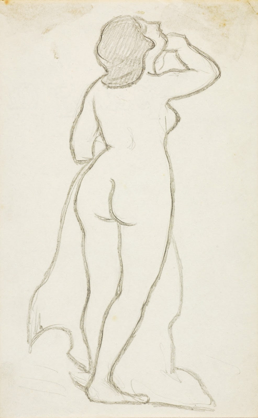 Standing Female Nude