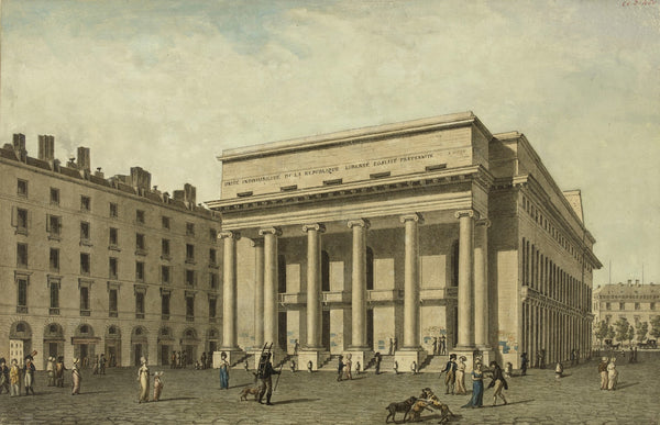 Le théâtre des Italiens actuel Opéra Comique 2ème arrondissement 1915 1945
