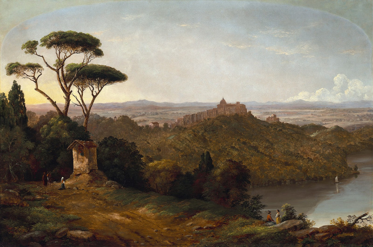 Castle GondolfoLake AlbanoItaly 1852
