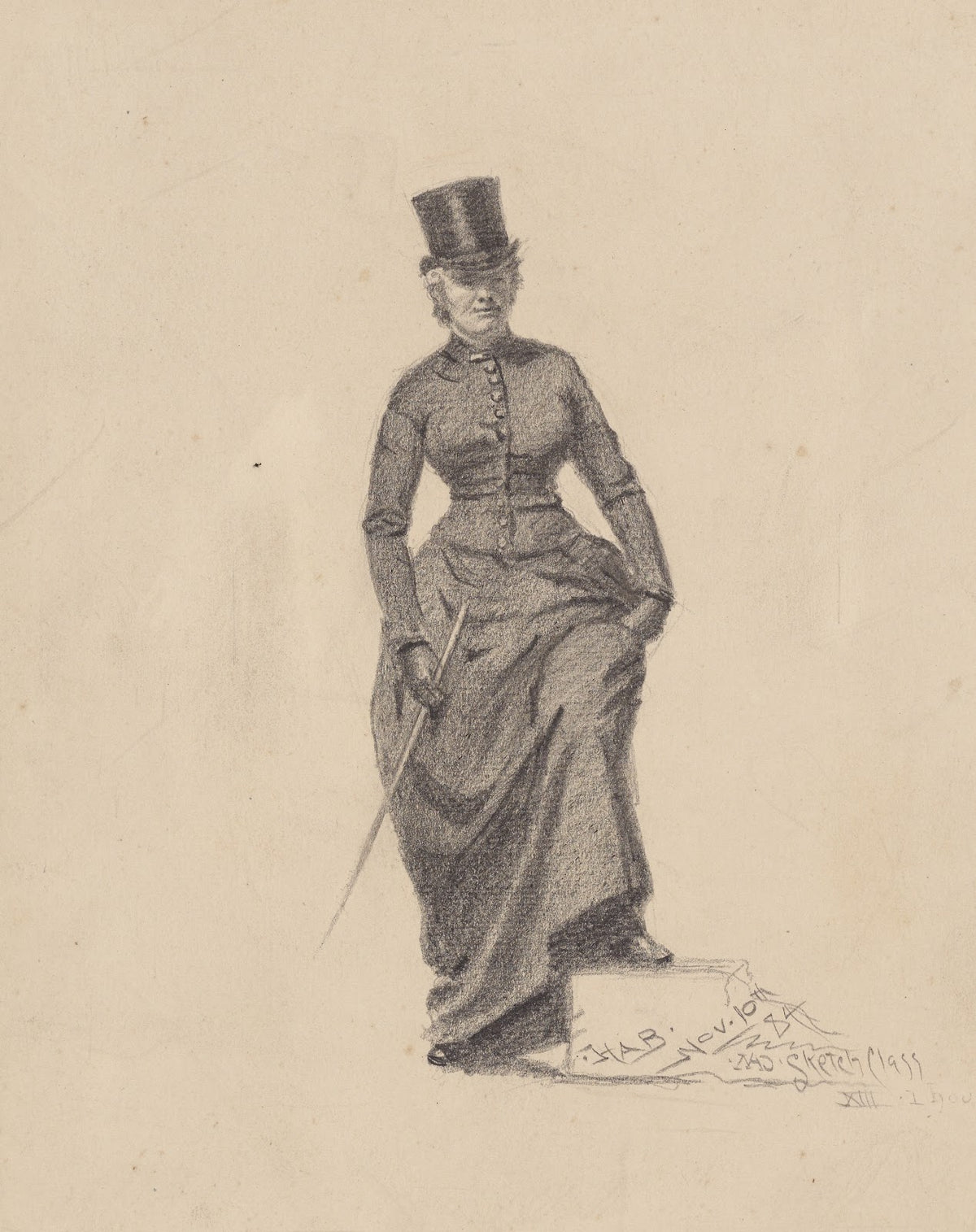 Lady with a RidingCrop 1884