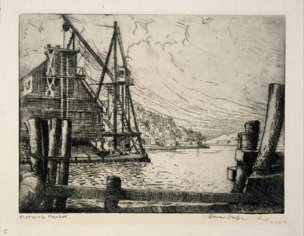 Norwich Harbor 1923