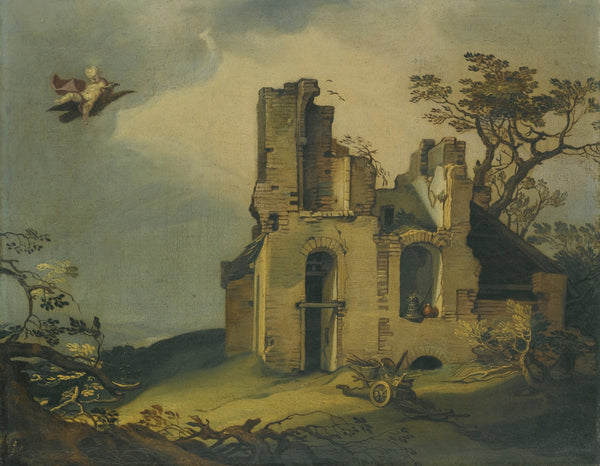 A Landscape With RuinsWith The Rape Of Ganymede