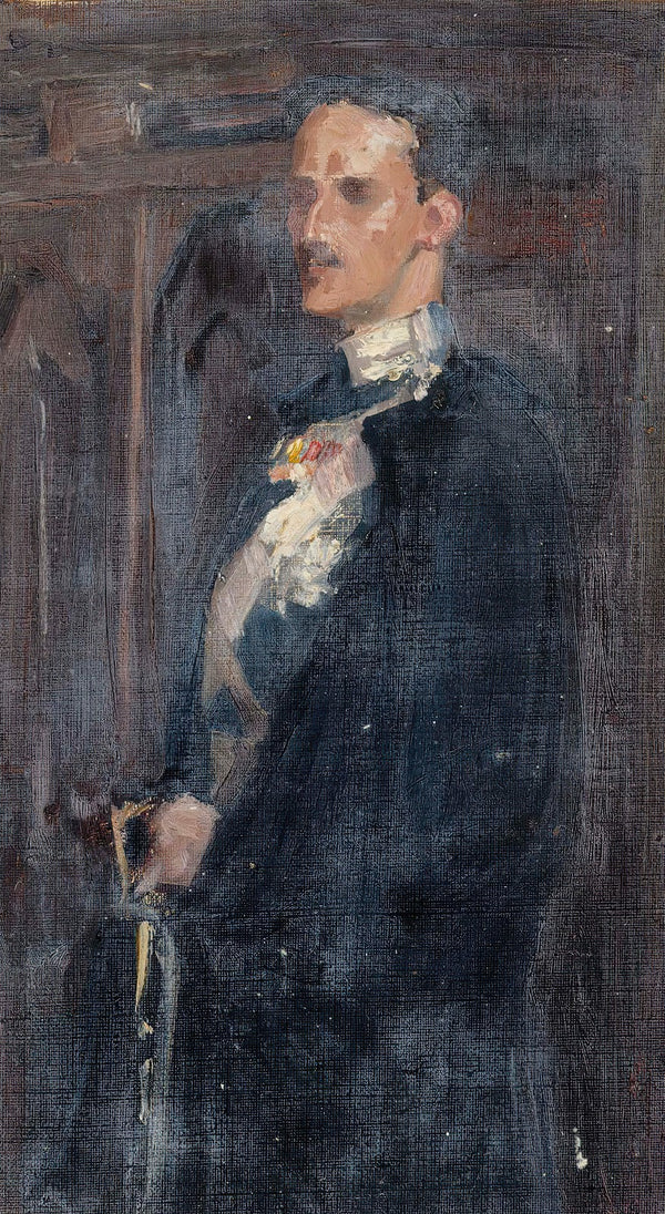 Skecth for the Portrait of Prince Carl 1890   1895
