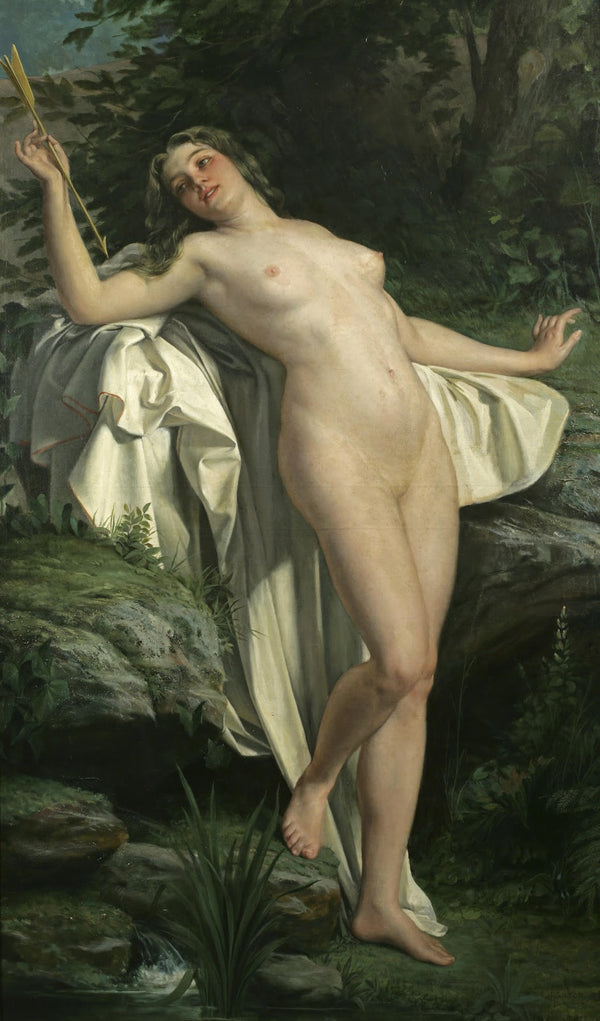 Diana At Her Bath