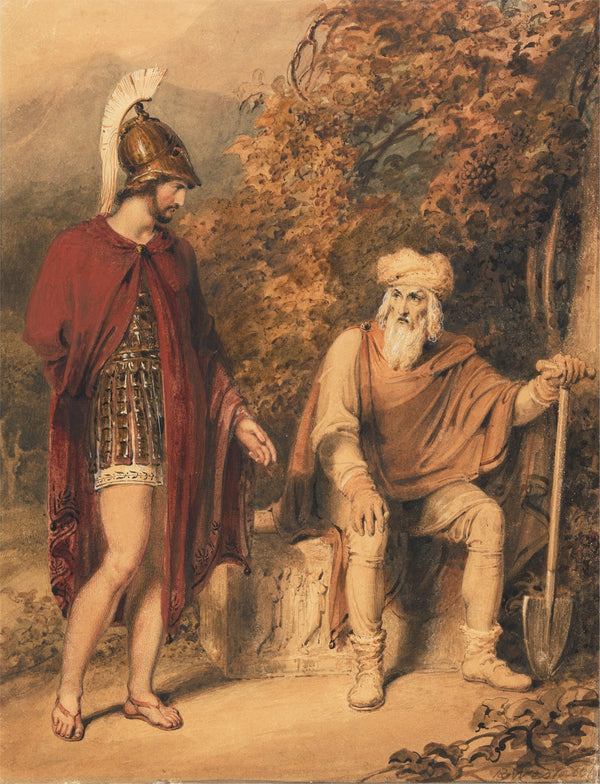 Alcibiades and Timon ca 1805