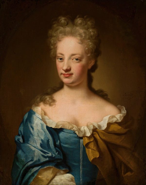 Portrait of a young woman 1675