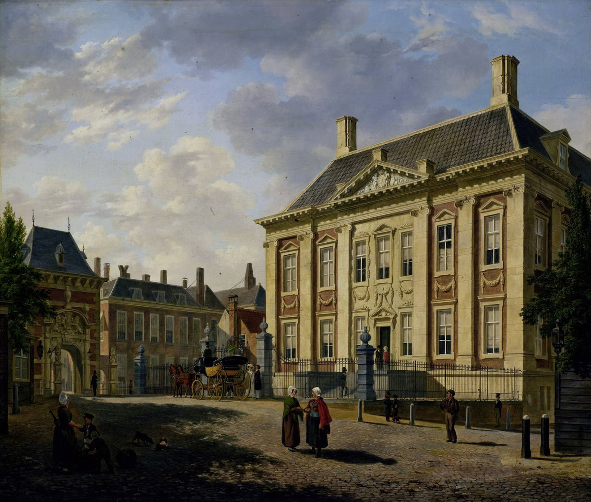 The Mauritshuis in The Hague 1825