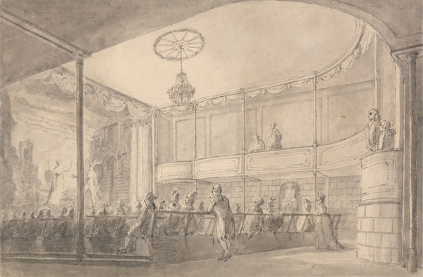 Interior of the Brandenburg House Theatre Hammersmith ca 1792