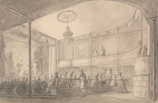 Interior of the Brandenburg House Theatre Hammersmith ca 1792