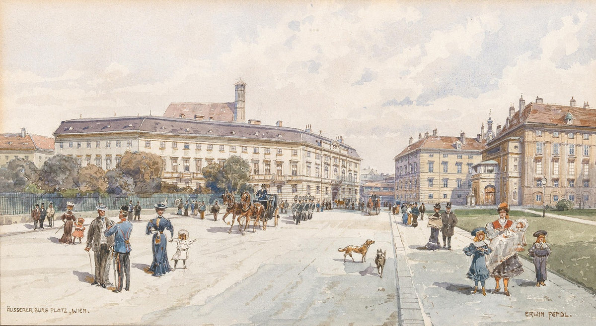 Äusserer Burgplatz Vienna