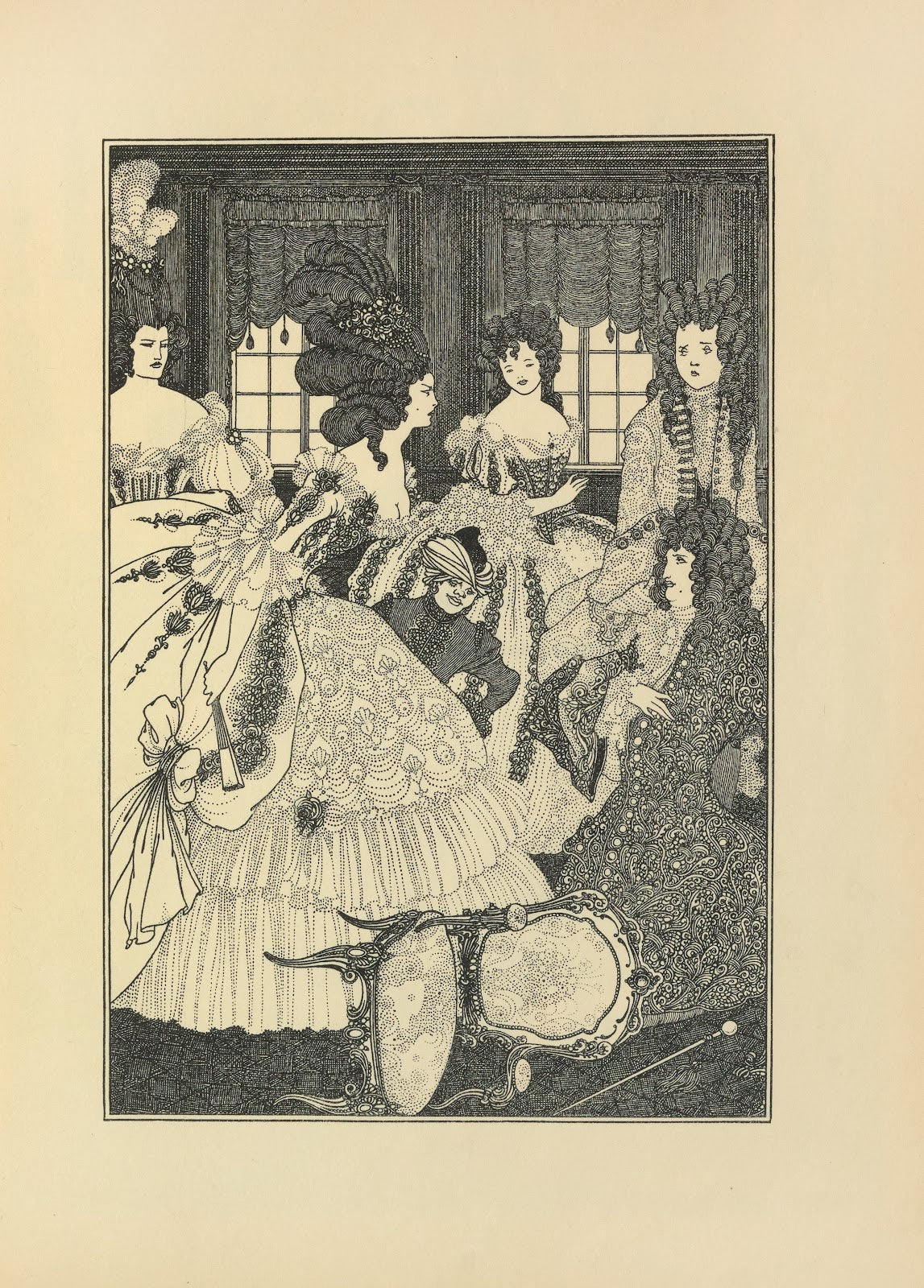 The Battle of the Beaux and the Belles From The Rape of the Lock 1897