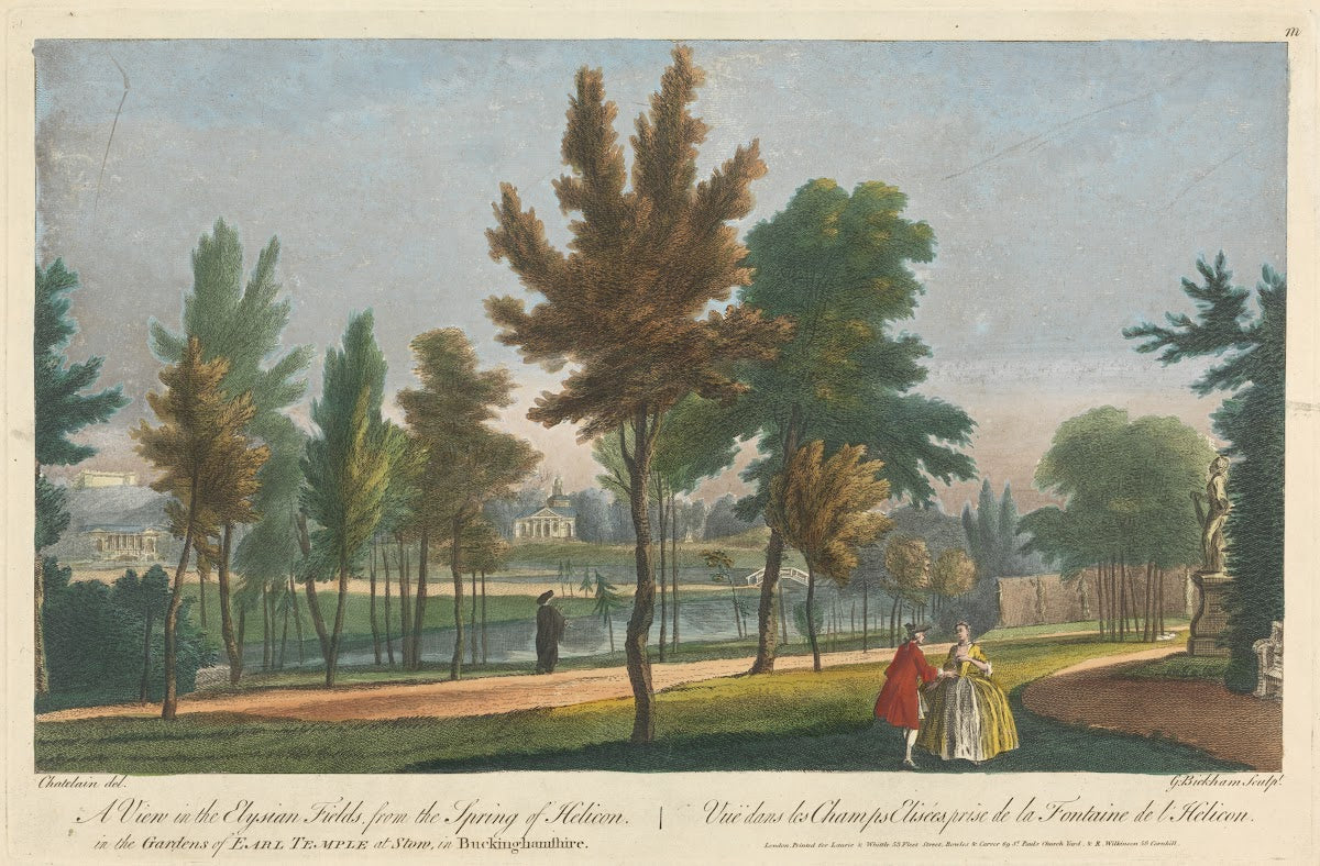 A View in the Elysian Fields from the Spring of Helicon in the Gardens of Earl T