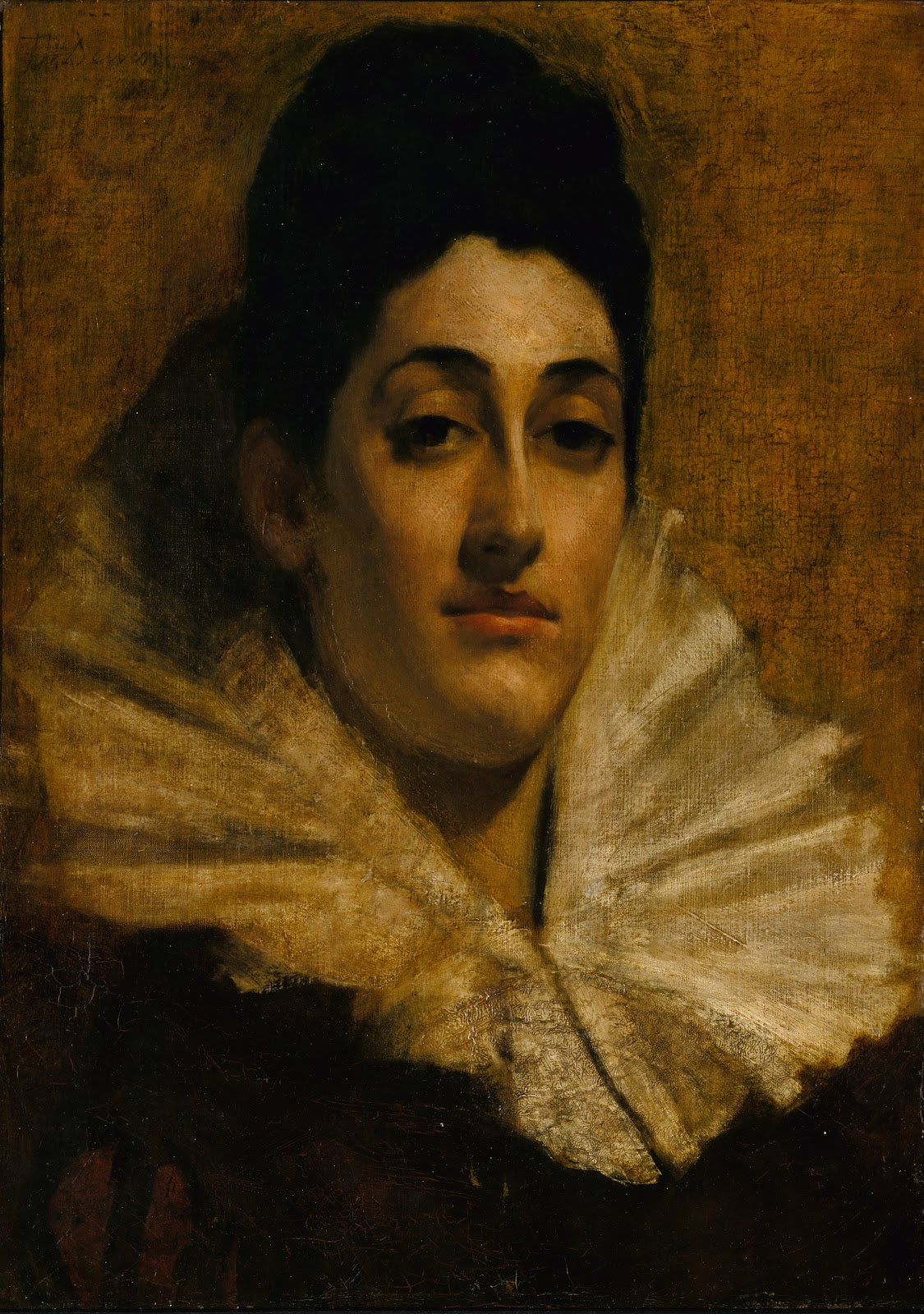 Portrait of Frances C Houston ca 1880 1889
