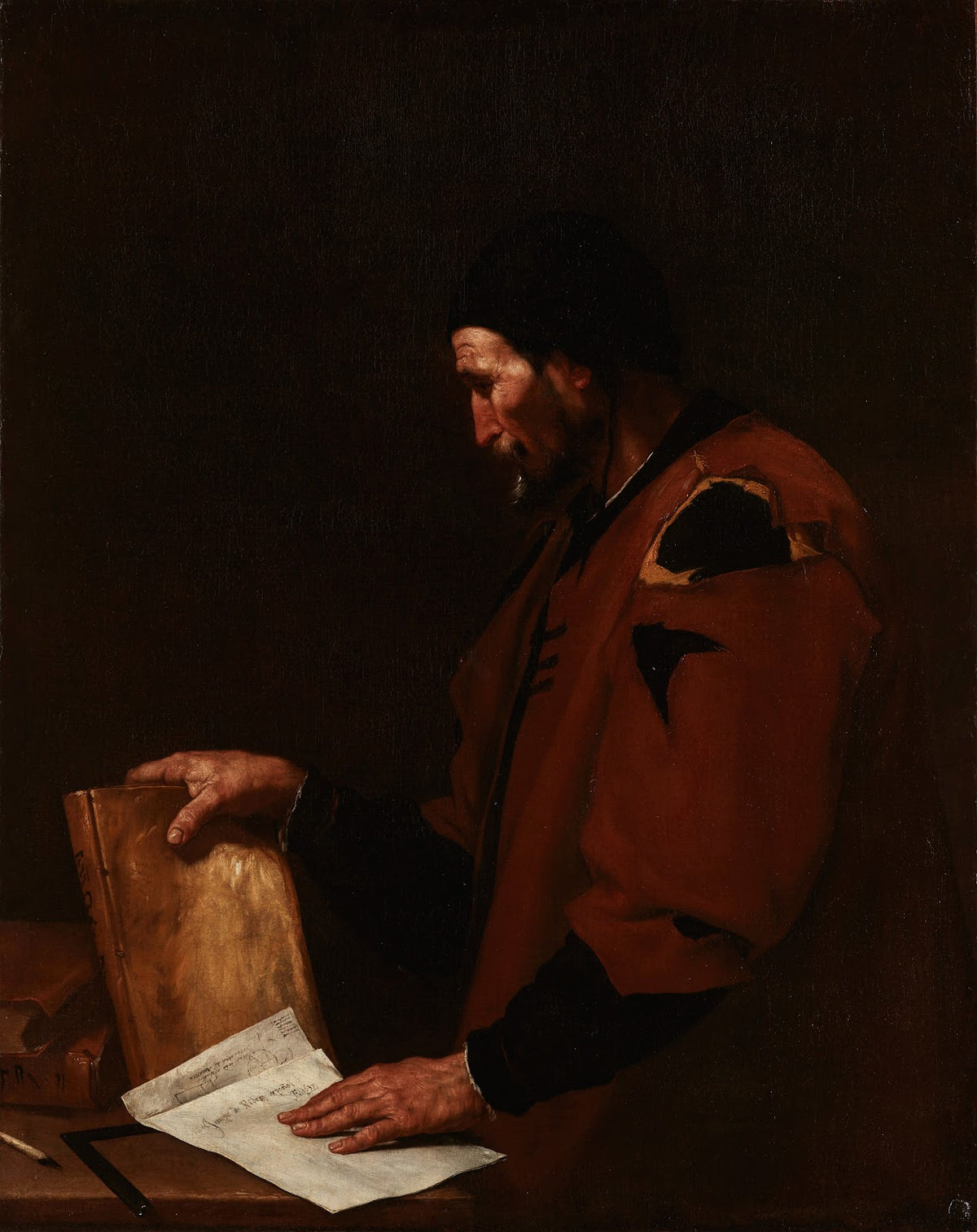 A Philosopher probably Euclid 1637