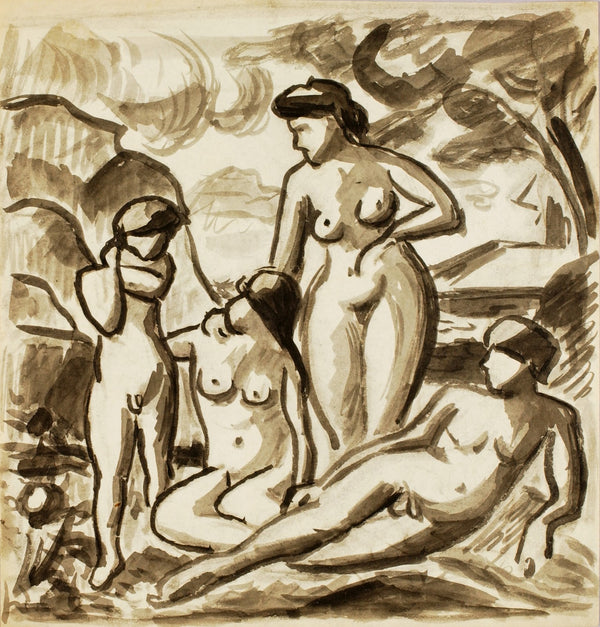 Group ofNudes 1990
