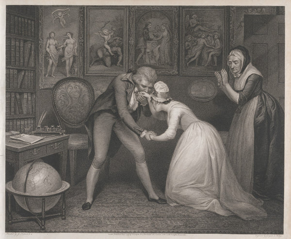 The Good Girl Receives the Honourable Addresses of her Master 1797