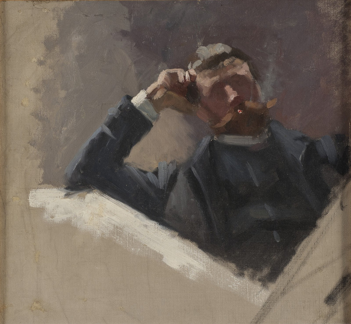 The Artist Georg Pauli Study 1884 1886