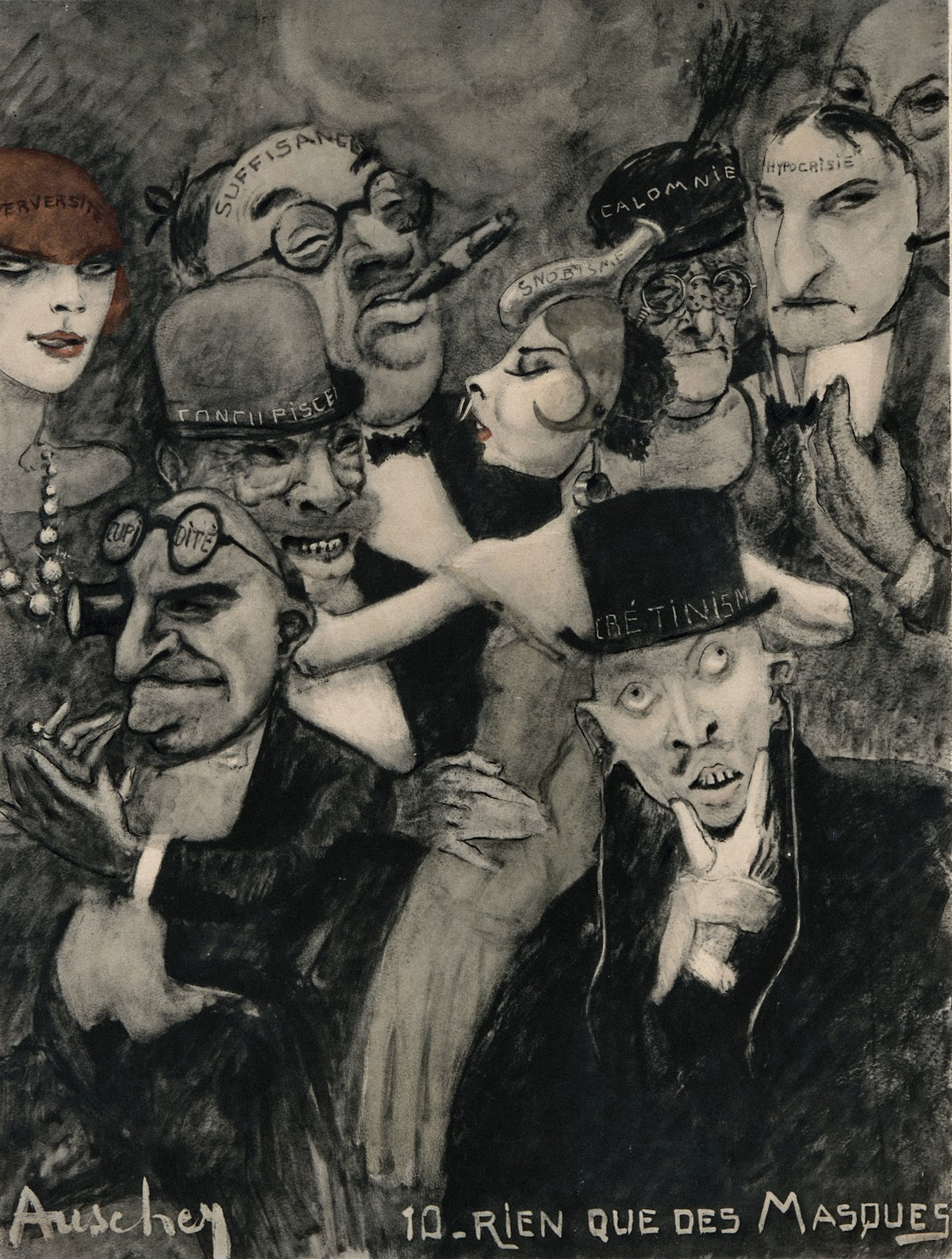 La Faune des Dancings Pl10 1925