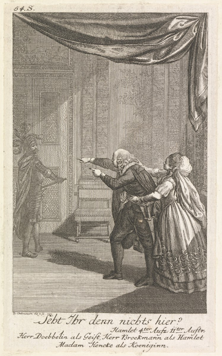 Seht Ihr denn nichts hier Hamlet Act IV Scene II 1778