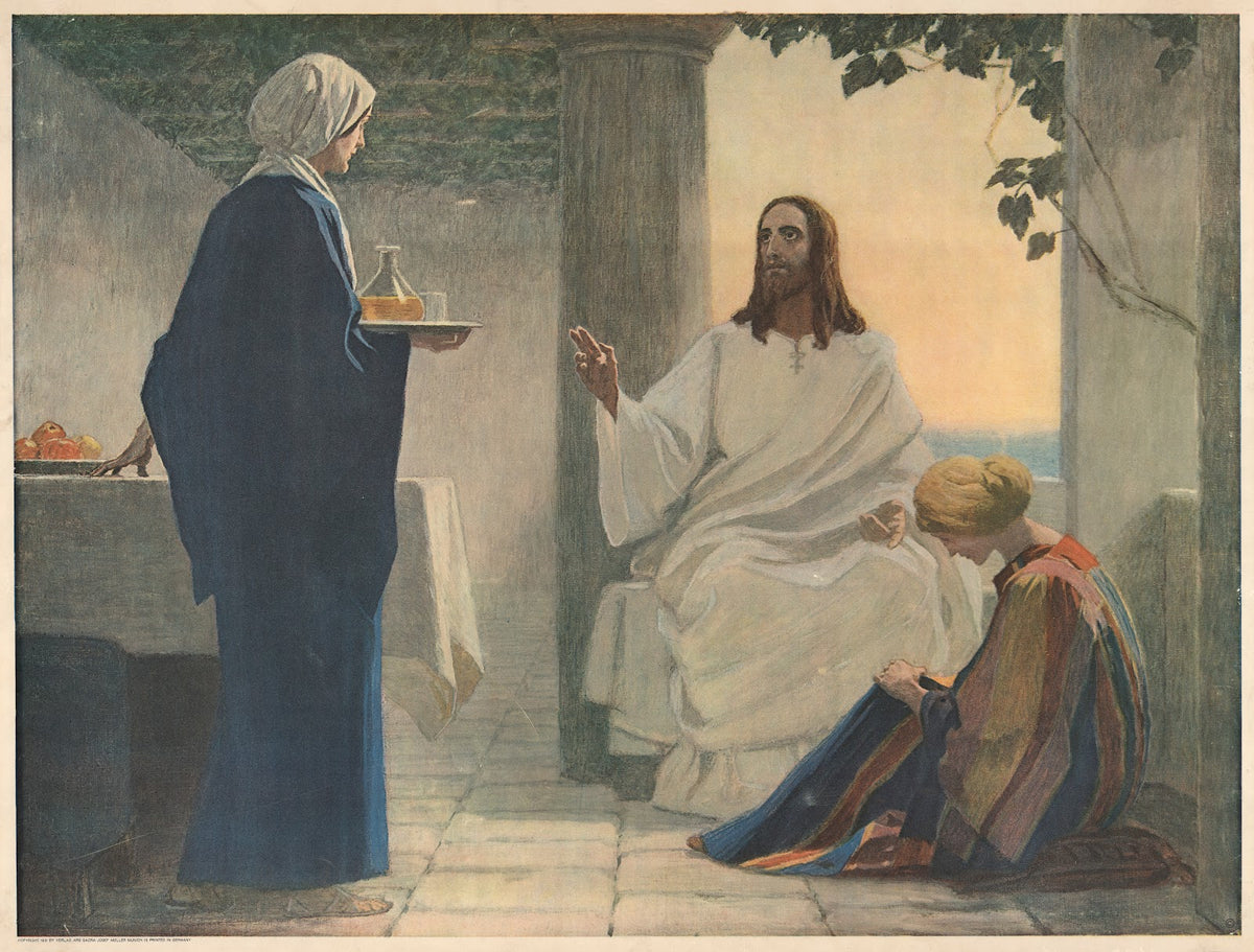 Martha Jesus and Mary 1931