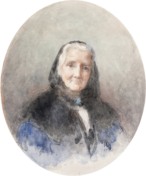 Mrs Harriet OHagan Osborne 1830 1921 Artist and her Sister 1919