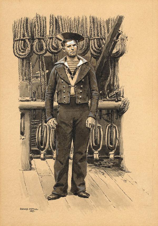 Marin posant 1887