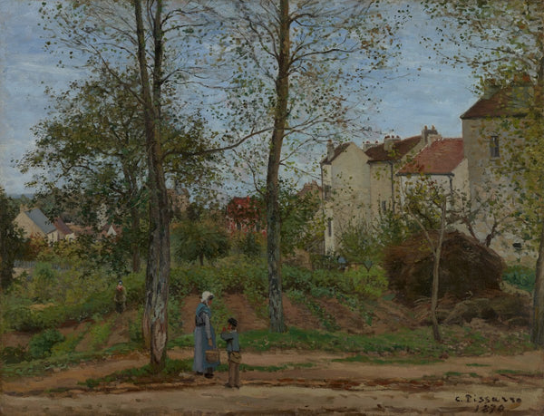 Landscape at Louveciennes 1870