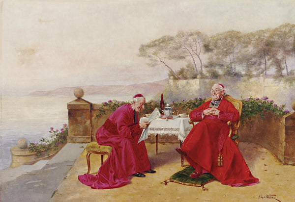 Teatime On The Balcony