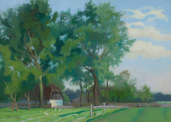 Countryside landscape 1914