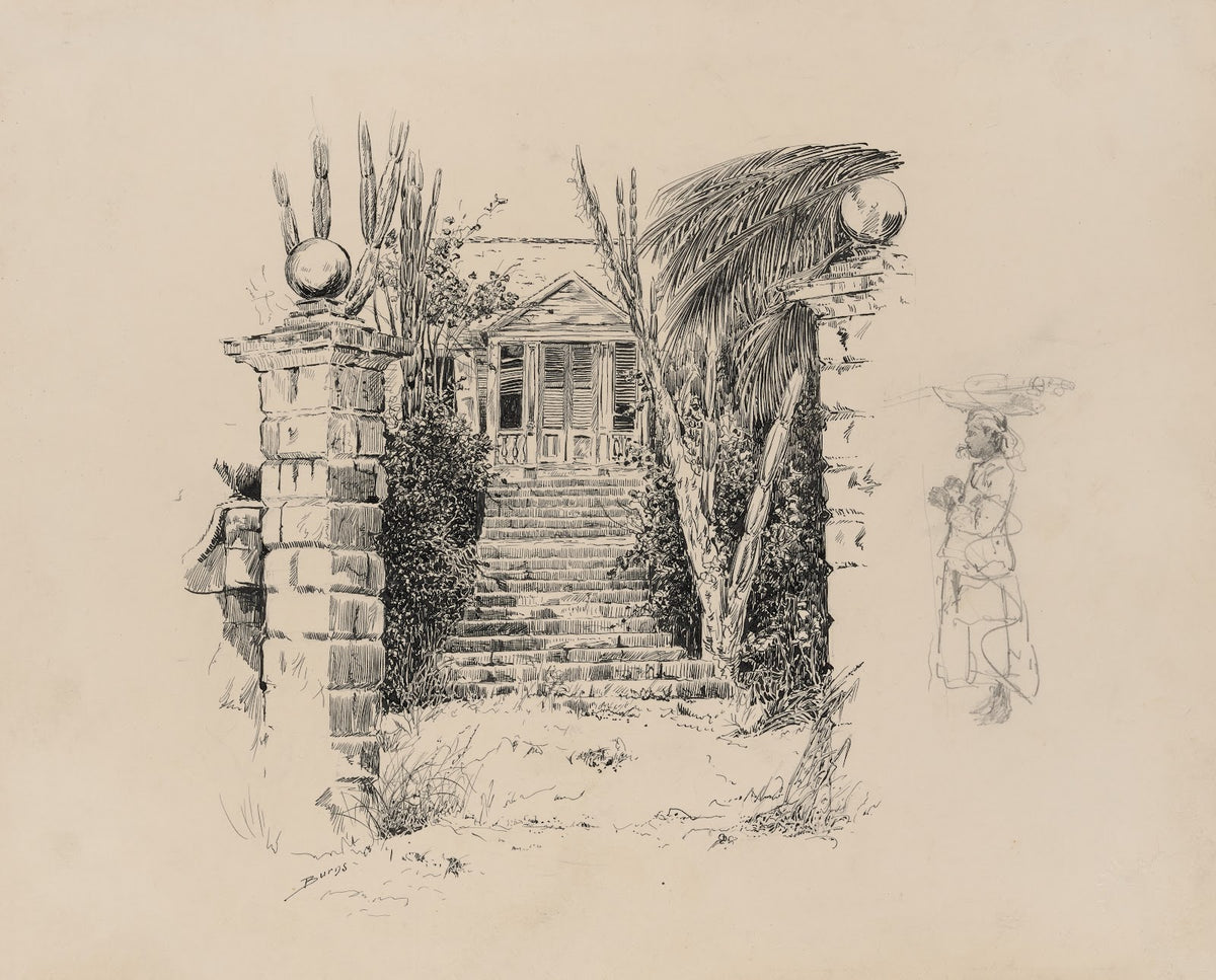 An Old Gateway 1882 1886