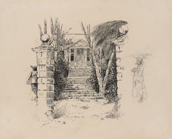 An Old Gateway 1882 1886