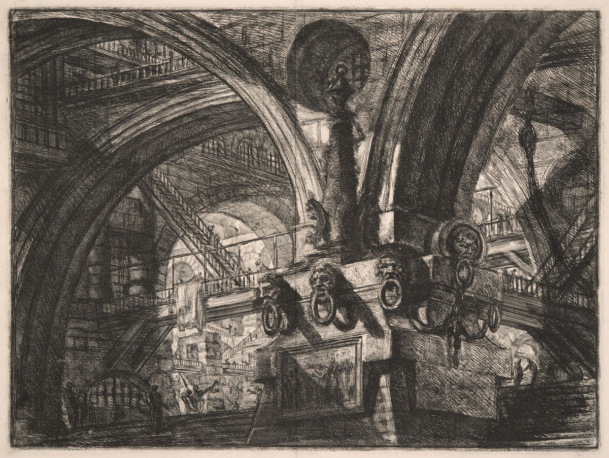 The Pier with a Lamp 1761