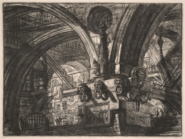 The Pier with a Lamp 1761