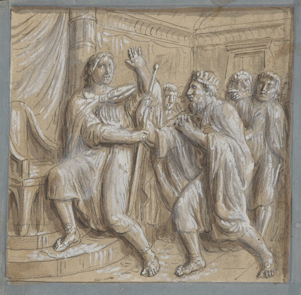 13 drawings after bas reliefs at Florence Pl11 19th Century